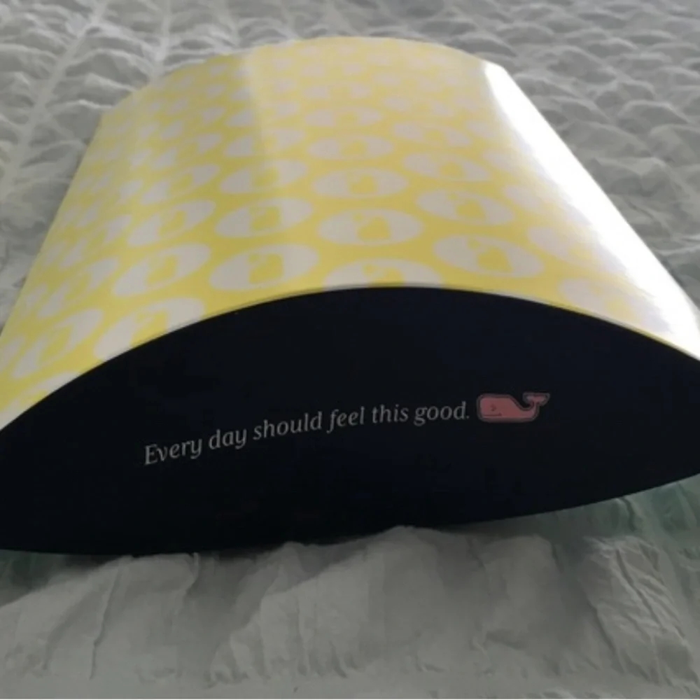 Vineyard Vines gift box. See photos for length. Yellow and green.